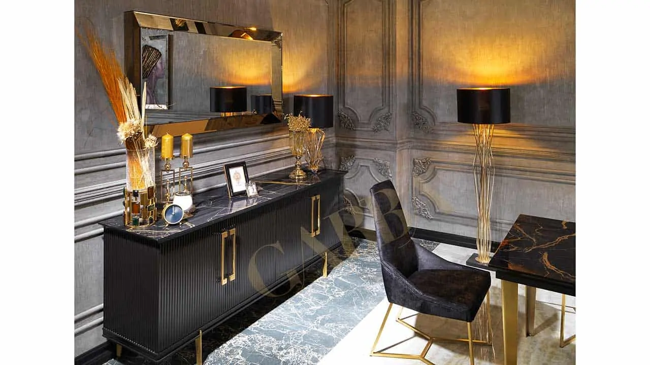 magasin-meuble-mulhouse-salle-a-manger-gabba-noir-4 Cavalli Noir Salle à Manger 4