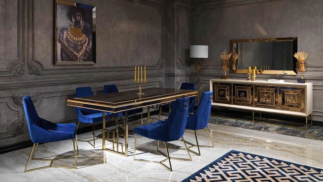 magasin-meuble-mulhouse-salle-a-manger-versace-blue-4 Versace Blue Salle à Manger 1